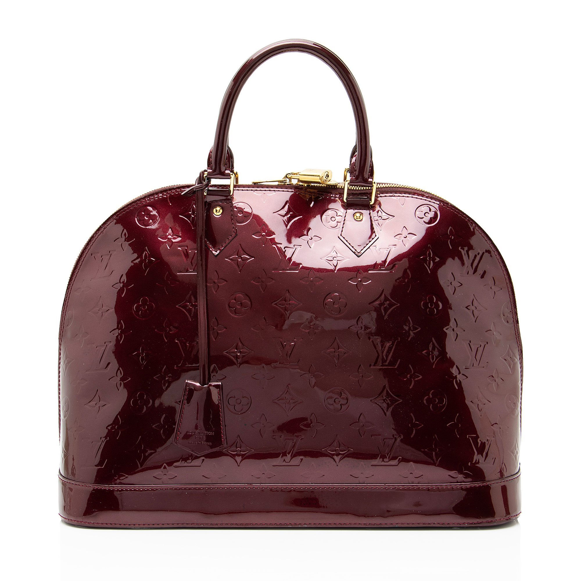 Alma leather satchel