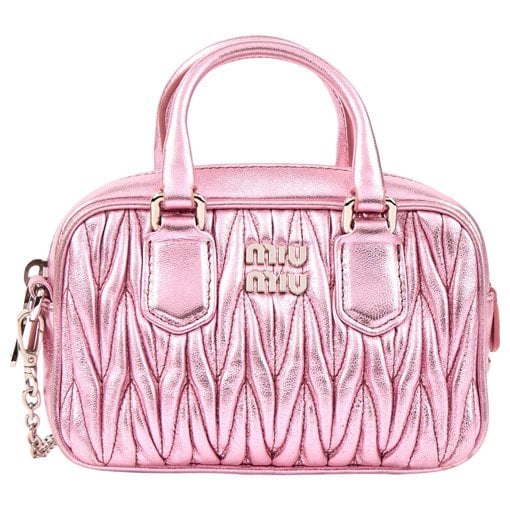 Miu Miu Arcadie leather handbag