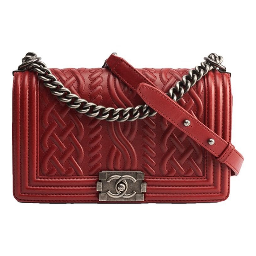 Boy leather handbag