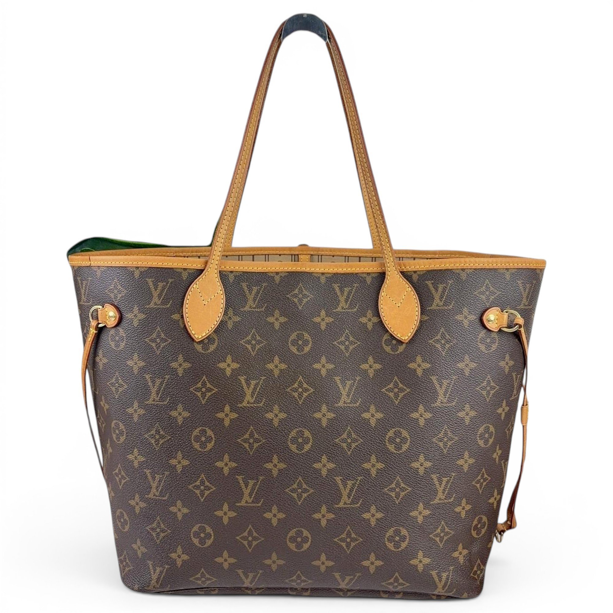 Neverfull leather handbag