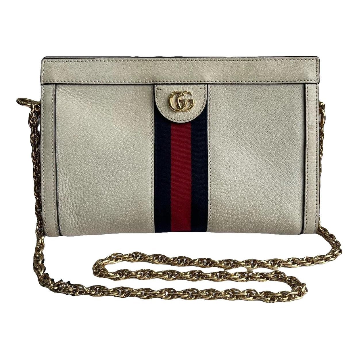 Ophidia Chain leather handbag