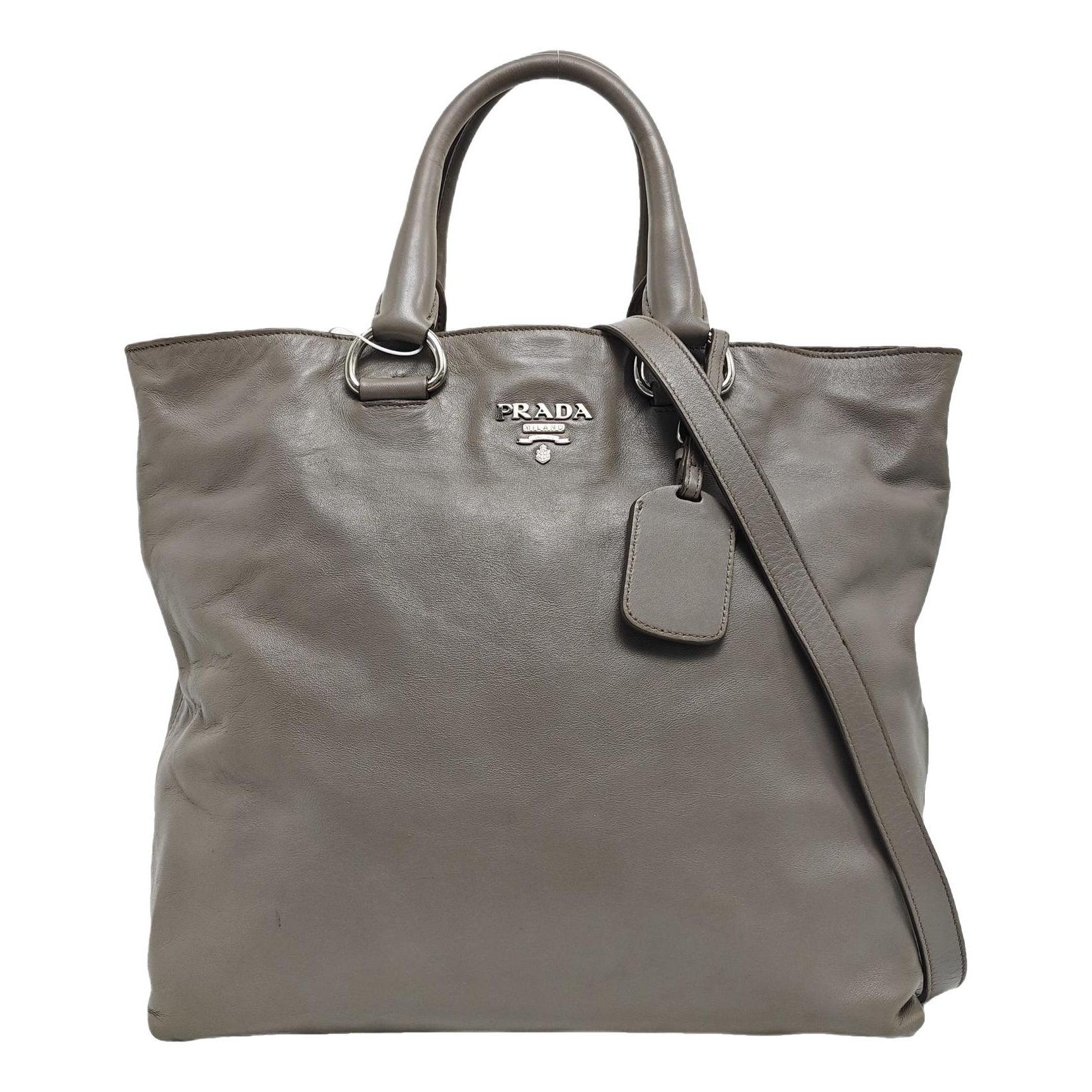 Leather crossbody bag