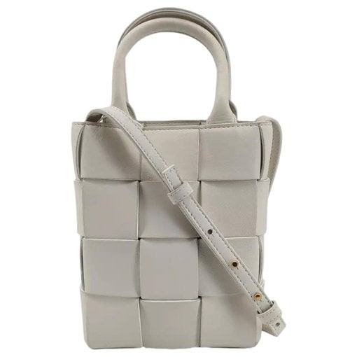 Brick Cassette leather handbag