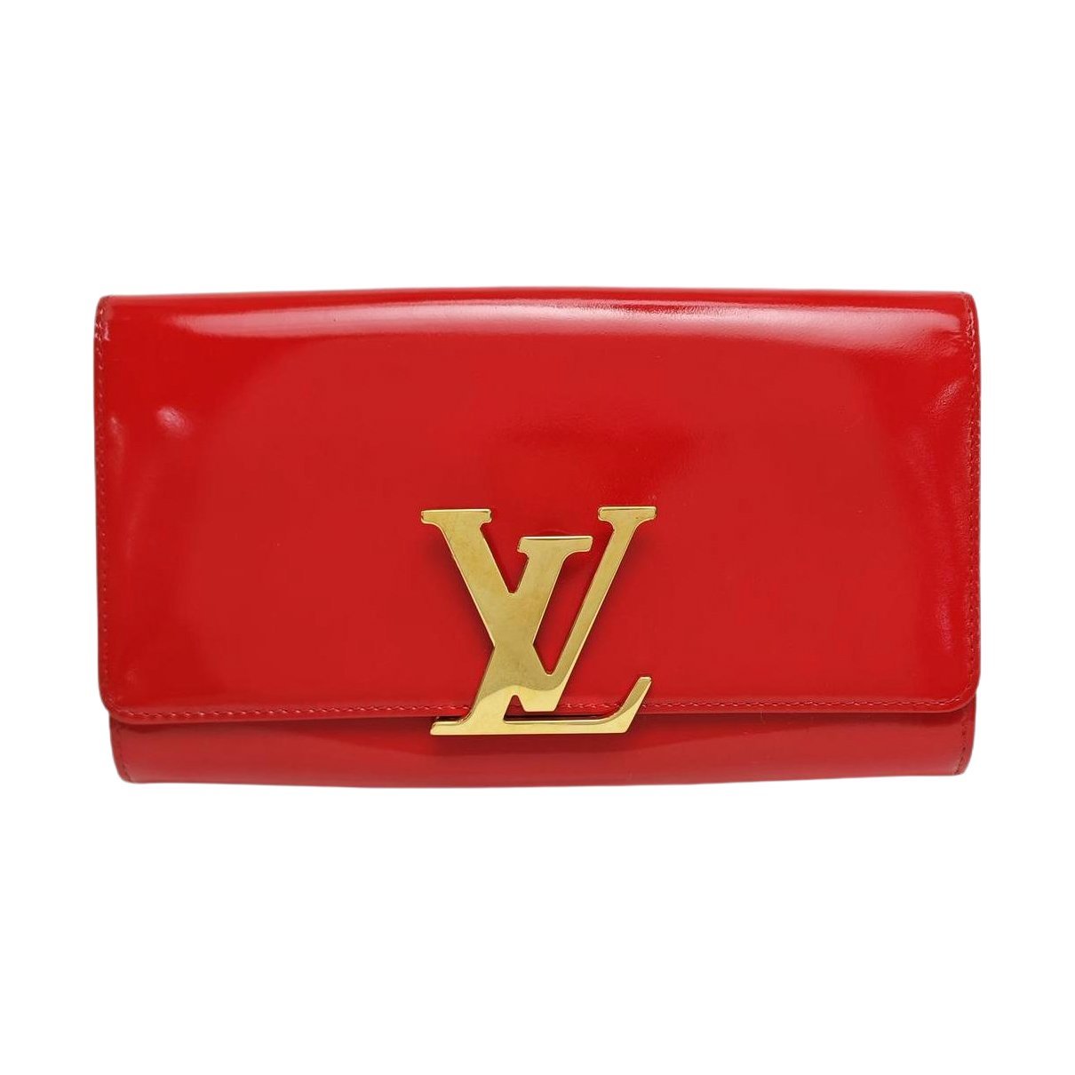 Louise patent leather handbag