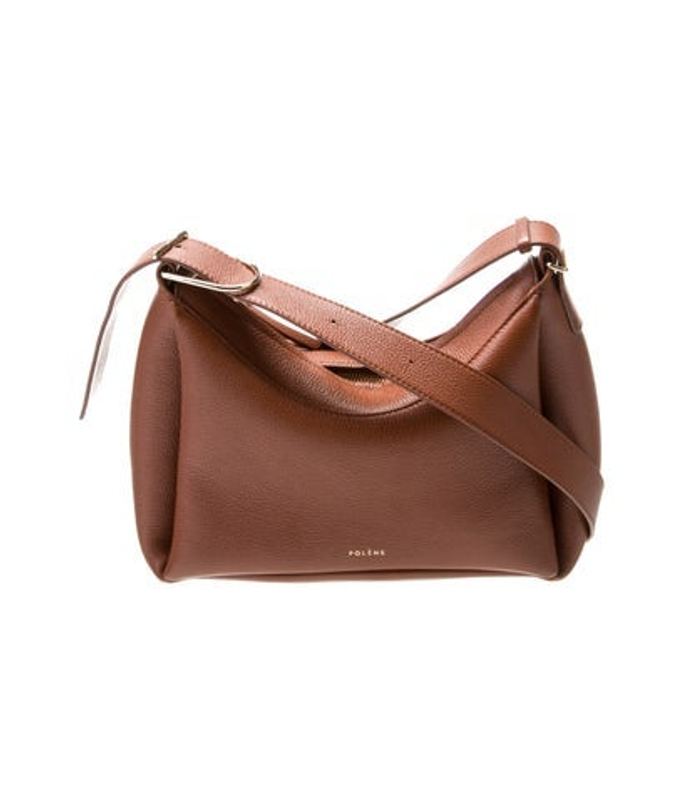 Polene Leather Shoulder Bag
