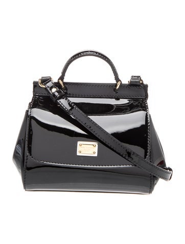 Patent Leather Kids Patent Sicily Bag Mini