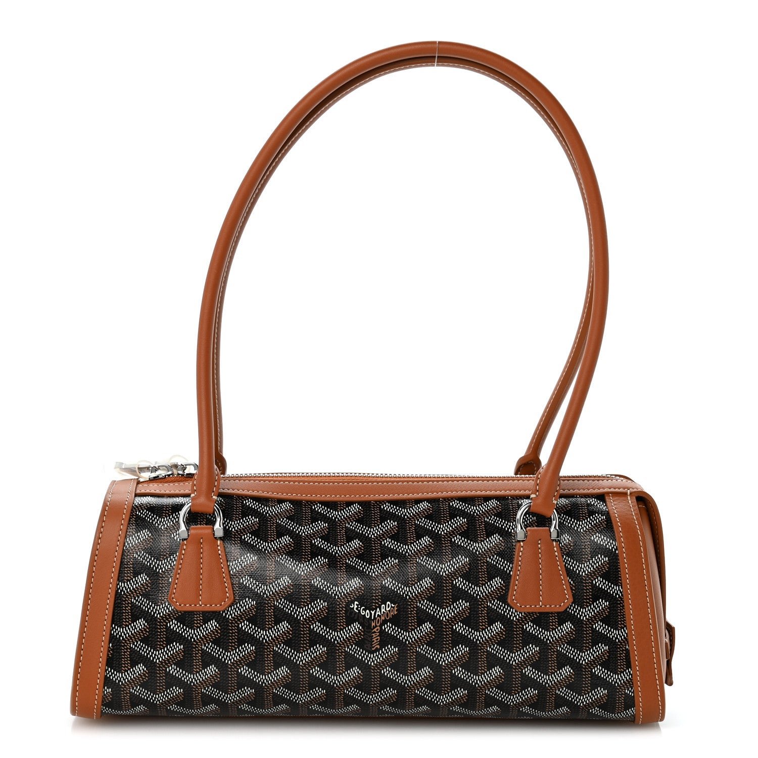 Goyard Goyardine Bonbonniere Bag Black Gold