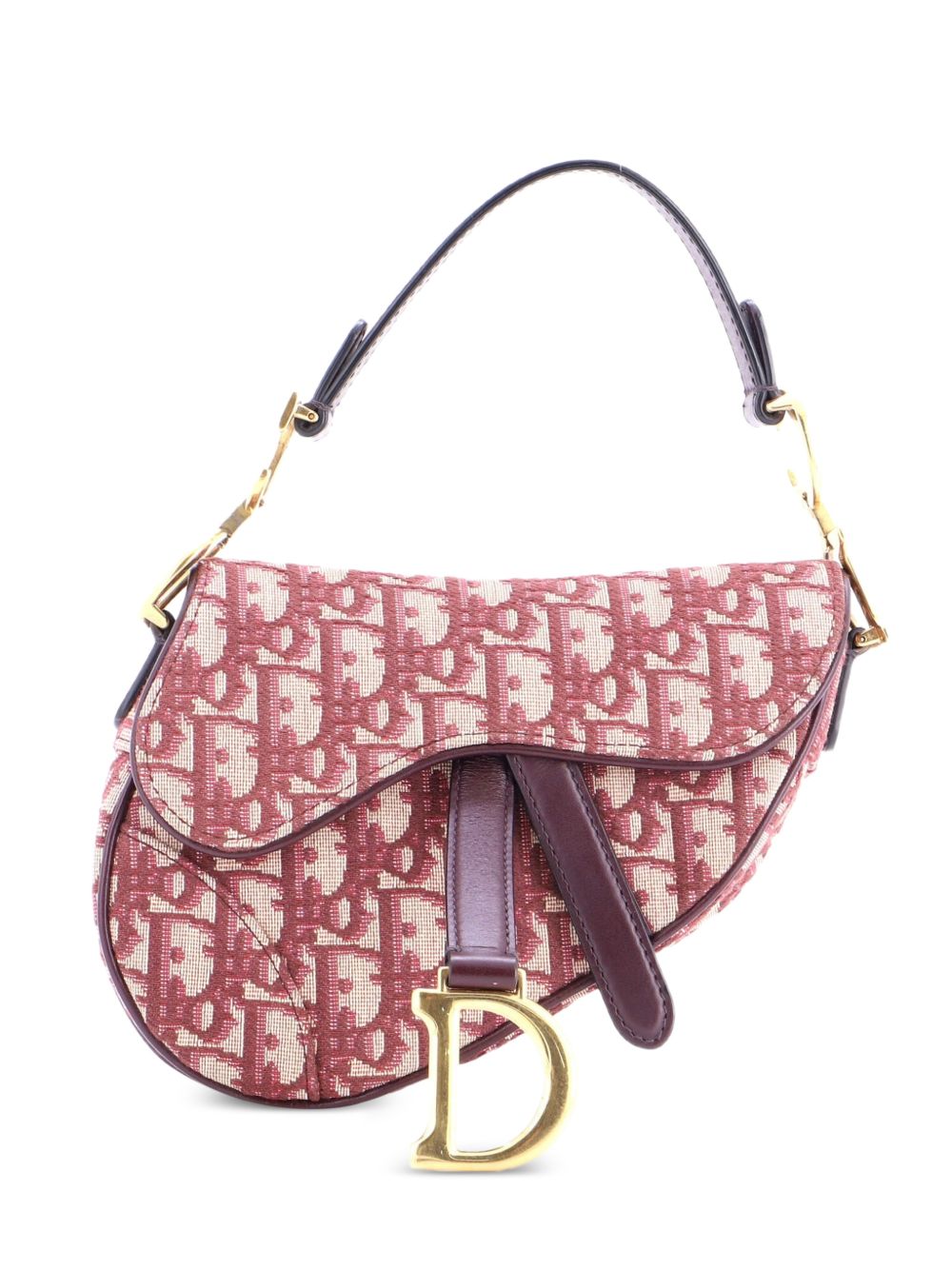 Saddle Handbag Oblique Canvas Mini shoulder bag