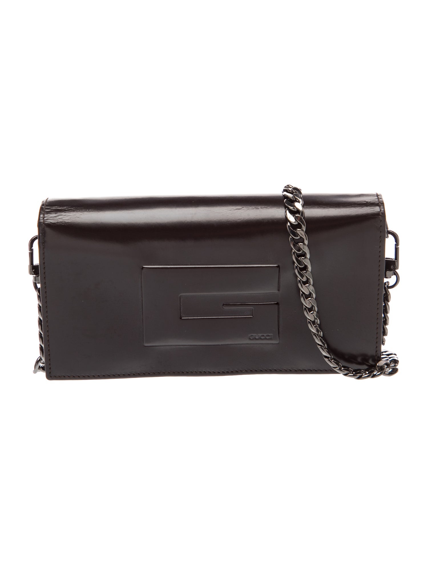 Gucci Leather Crossbody Bag Vintage