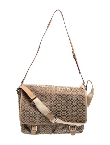 Canvas Messenger Bag