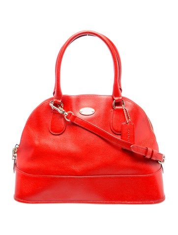 Leather Top Handle Bag
