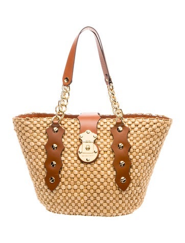 Straw Shoulder Bag