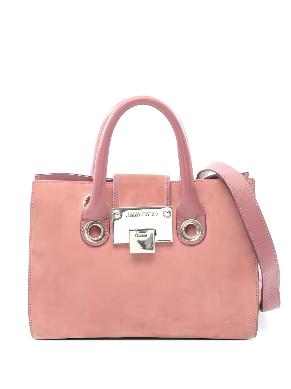 Jimmy Choo 2000s 2-Way suede leather handbag