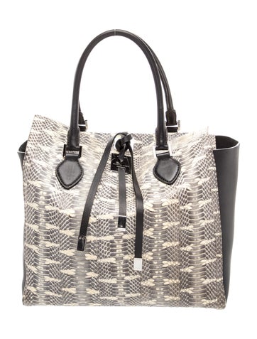 Michael Kors Embossed Leather Tote