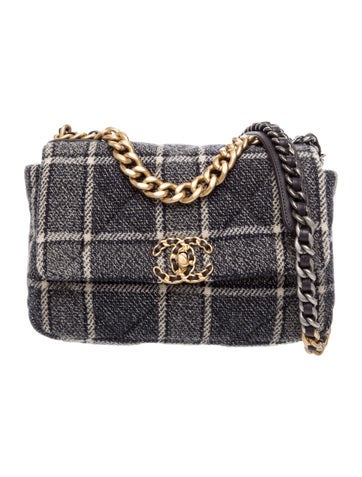 Medium Tweed 19 Flap Bag