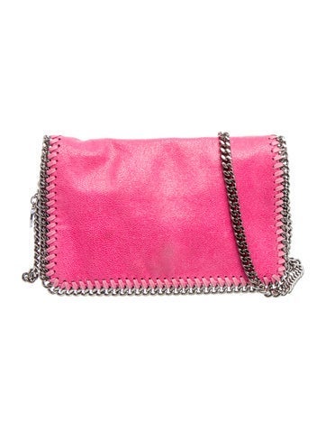 Stella McCartney Vegetarian Suede Shoulder Bag