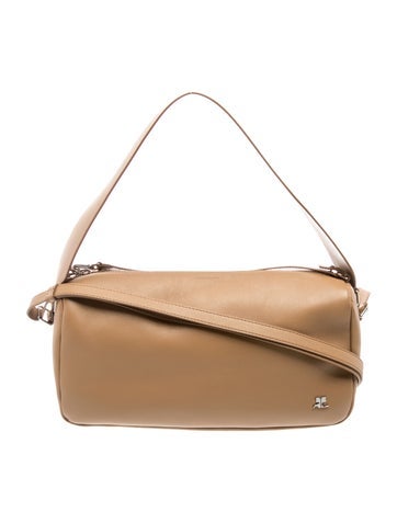 Courreges Leather Shoulder Bag