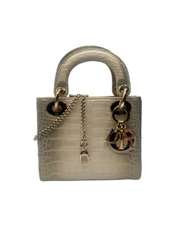 Dior Crocodile Lady Dior Mini