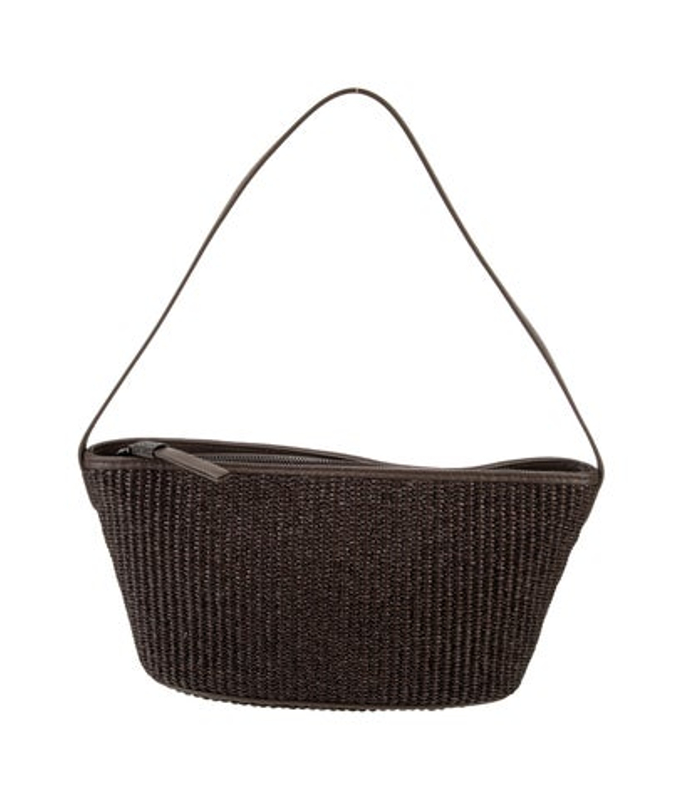 Brunello Cucinelli Cucinelli Raffia Shoulder Bag