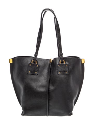 Leather Vick Leather Tote Medium