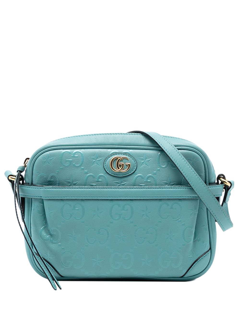 2016-2025 GG Star Embossed Leather crossbody bag