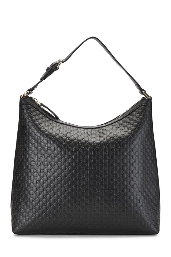 Black Microguccissima Hobo