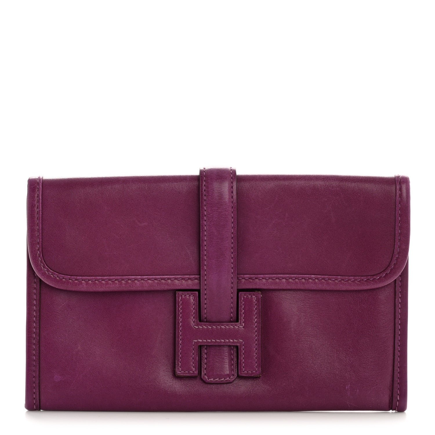 Hermes Swift Mini Jige 20 Clutch Violet