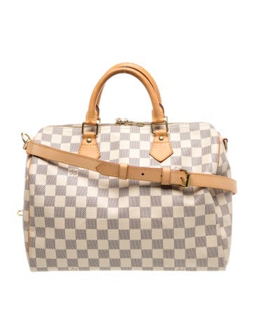 Damier Azur Speedy Bandouliere 30