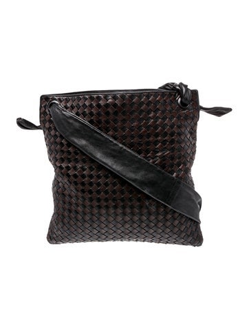 Intrecciato Crossbody Bag Vintage
