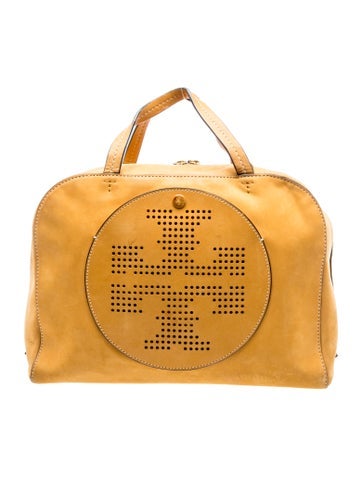 Suede Top Handle Bag