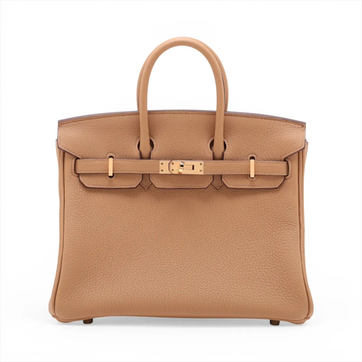 Hermès Birkin 25 Le Tournay Togo biscuits Gold Metal Fittings