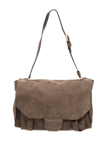 Suede Shoulder Bag
