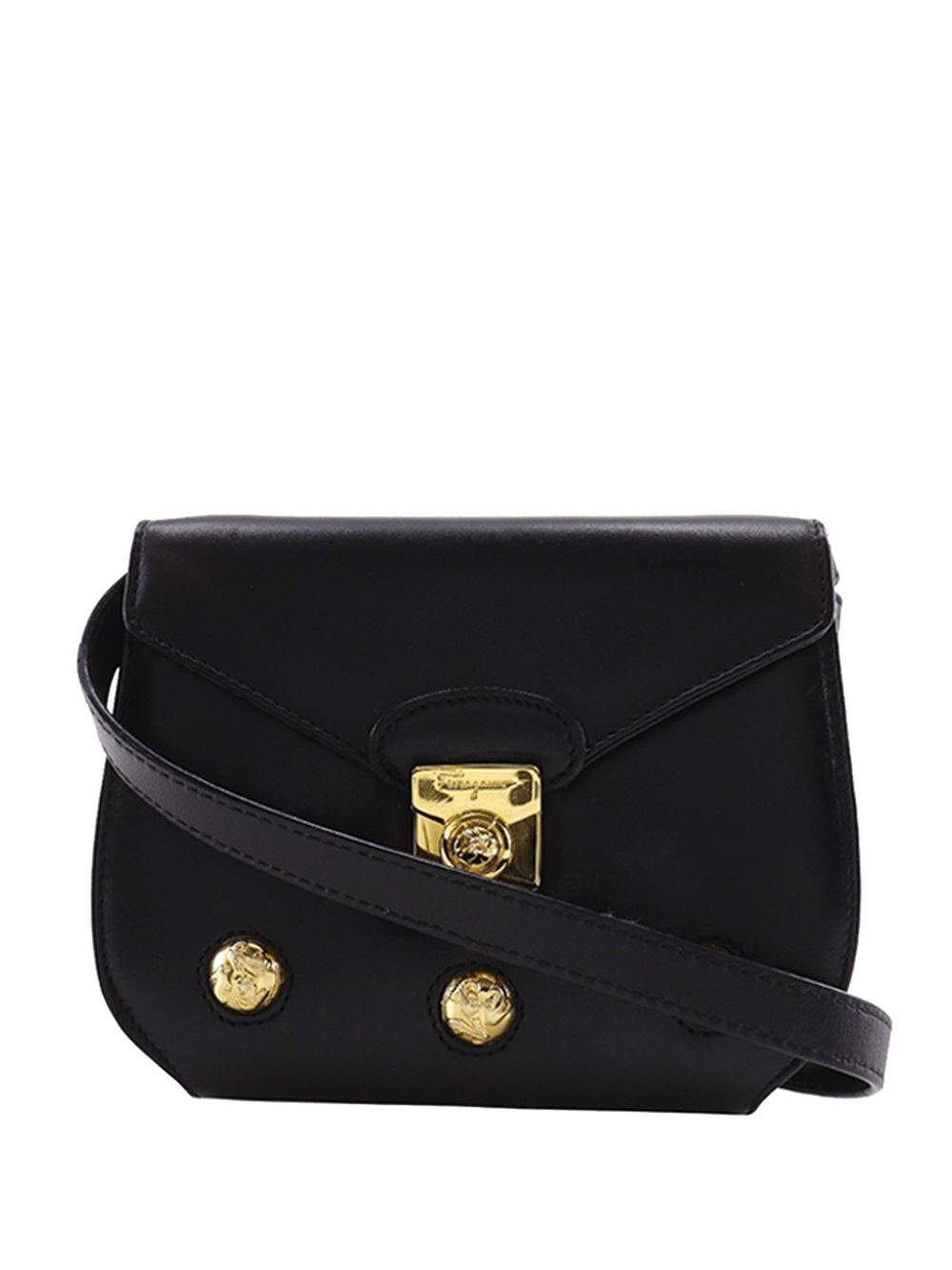 1980-1990 Leather crossbody bag
