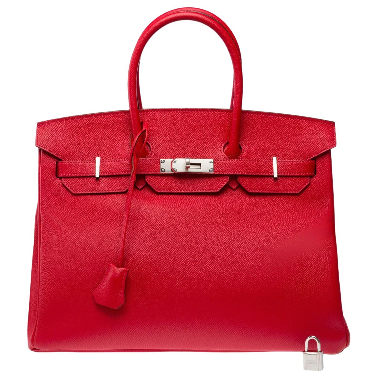 Birkin 35 leather handbag