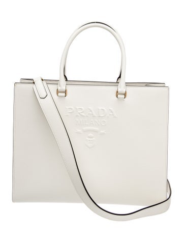 Saffiano Lux Leather Top Handle Bag