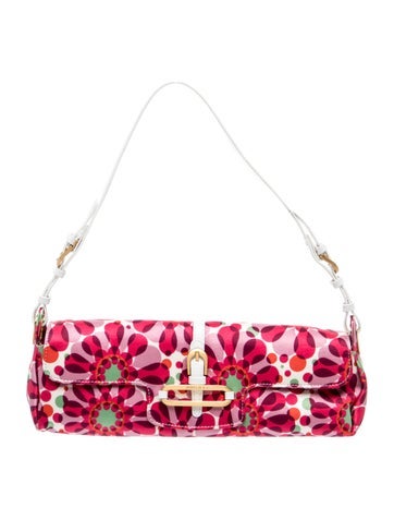 Satin Top Handle Bag