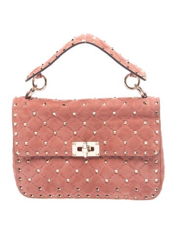 Rockstud Spike Top Handle Bag
