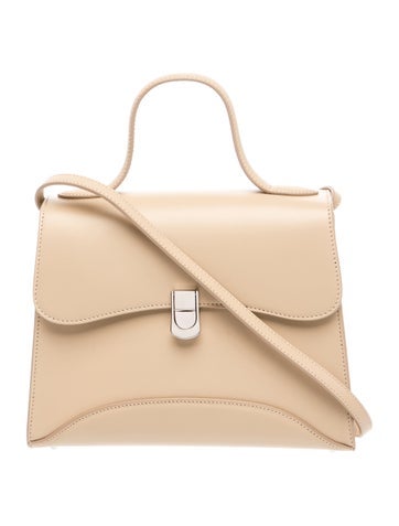 Mark Cross Leather Top Handle Bag