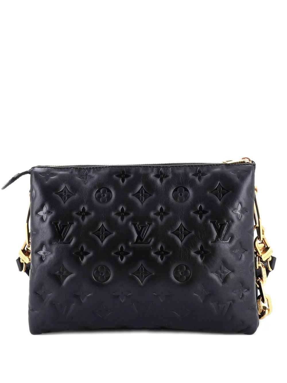 Coussin Bag Monogram Embossed Lambskin PM crossbody bag