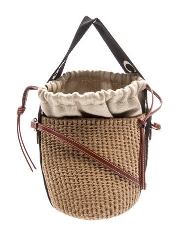Straw Bucket Bag
