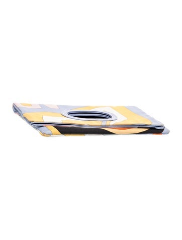 Emilio Pucci Canvas Clutch