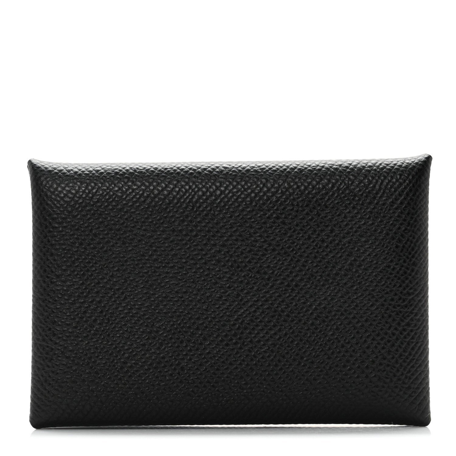 Hermes Epsom Calvi Card Case Black
