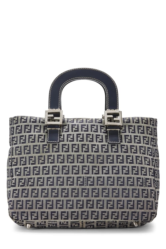 Navy Zucchino Canvas Handbag