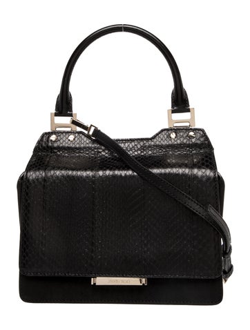 Jimmy Choo Leather Top Handle Bag