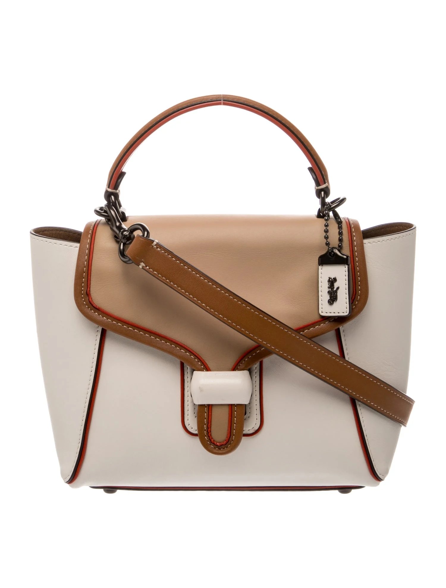 Leather Top Handle Bag