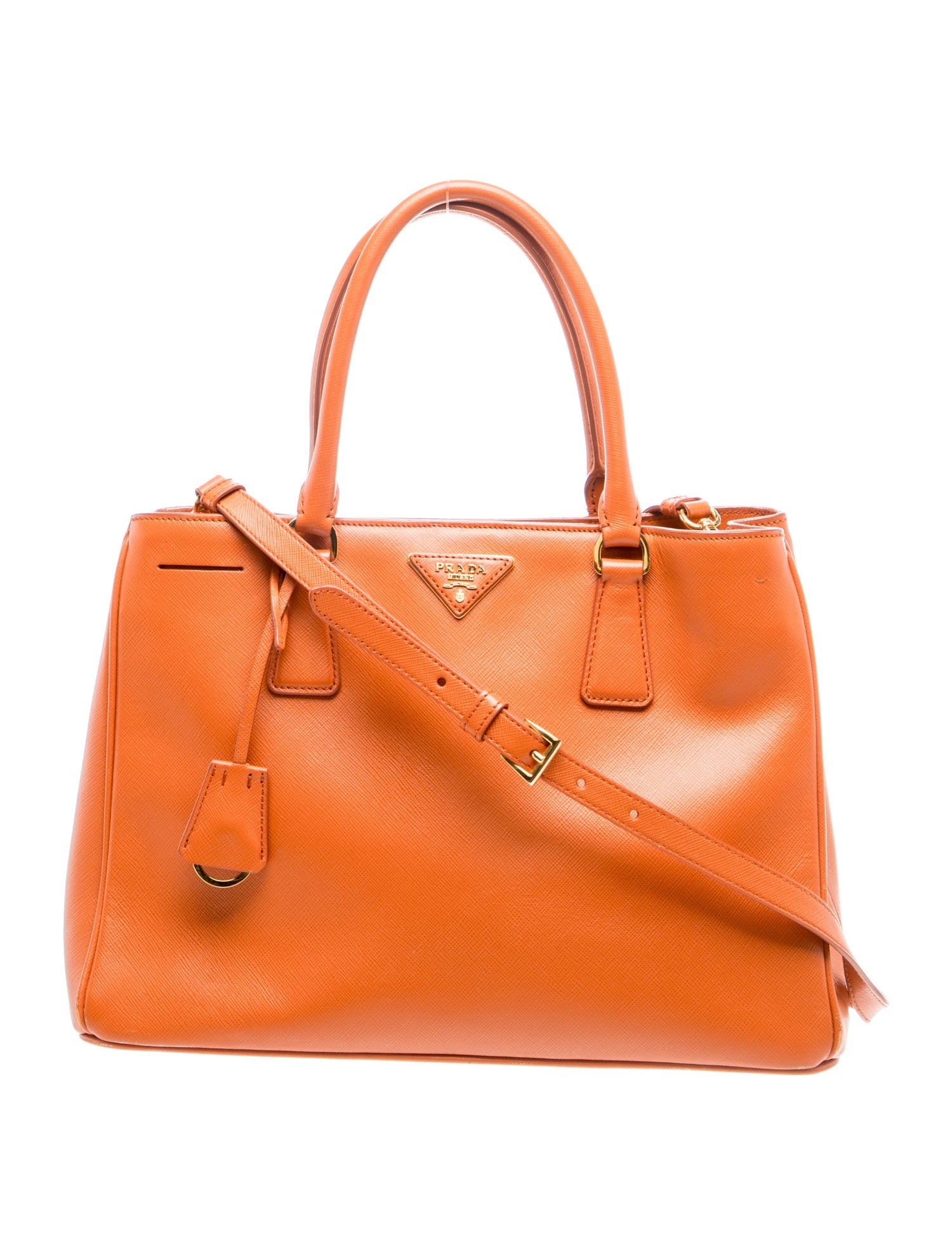 Saffiano Leather Galleria Double Zip
