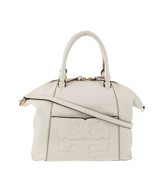 Tory Burch Burch Leather Top Handle Bag