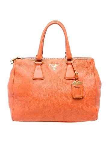 Vitello Daino Leather Top Handle Bag