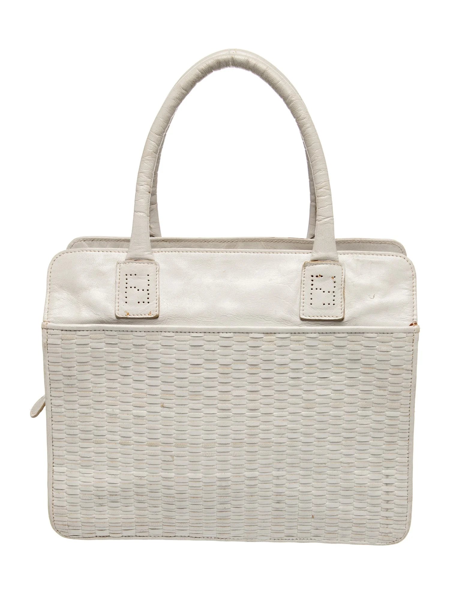Leather Top Handle Bag Vintage
