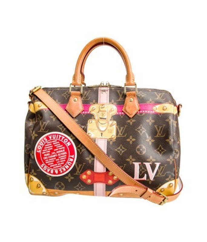 Louis Vuitton Vuitton Lv Monogram Speedy Bandouliere 30